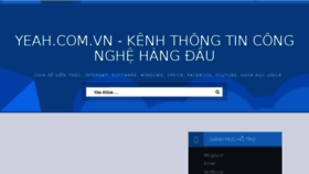 What Yeah.com.vn website looked like in 2017 (6 years ago)