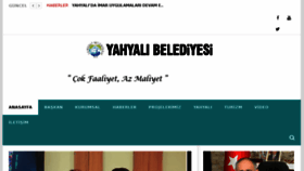 What Yahyali.bel.tr website looked like in 2017 (8 years ago)
