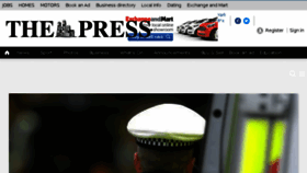 What Yorkpress.co.uk website looked like in 2017 (6 years ago)