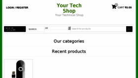 What Yourtechshop.com website looked like in 2017 (6 years ago)