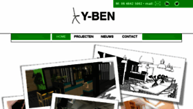 What Yben.eu website looked like in 2018 (6 years ago)