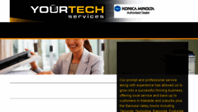 What Yourtechservices.com.au website looked like in 2018 (6 years ago)