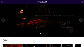 What Yamaha.com.cn website looked like in 2018 (6 years ago)