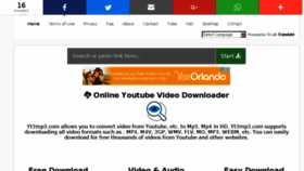 What Yt3mp3.com website looked like in 2018 (6 years ago)