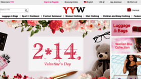 What Yyw.com website looked like in 2018 (6 years ago)