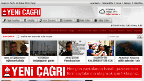 What Yenicagri.com website looked like in 2018 (6 years ago)