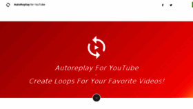 What Ytautoreplay.com website looked like in 2018 (6 years ago)