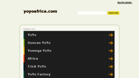 What Yoyoafrica.com website looked like in 2018 (6 years ago)