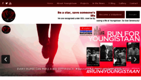 What Youngistaanfoundation.org website looked like in 2018 (6 years ago)