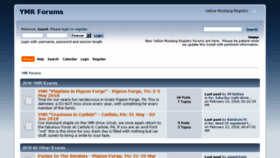 What Ymrforums.com website looked like in 2018 (6 years ago)