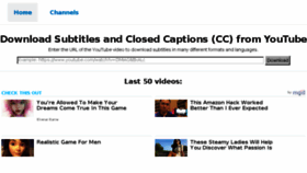 What Yousubtitles.com website looked like in 2018 (6 years ago)