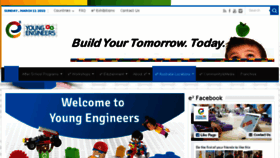 What Young-engineers.com.au website looked like in 2018 (6 years ago)