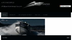 What Yachtcenteraprilia.com website looked like in 2018 (6 years ago)