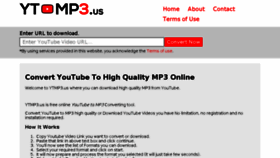 What Ytmp3.us website looked like in 2018 (6 years ago)