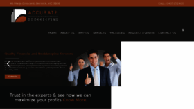 What Youraccuratebookkeeping.com.au website looked like in 2018 (6 years ago)