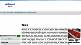What Yanik.gen.tr website looked like in 2018 (6 years ago)
