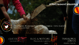 What Yocreoencolombia.com website looked like in 2018 (6 years ago)