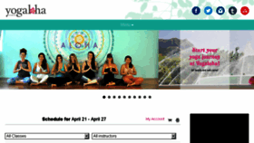 What Yogaloha-hawaii.com website looked like in 2018 (6 years ago)