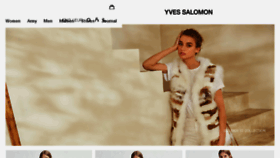 What Yves-salomon.fr website looked like in 2018 (6 years ago)