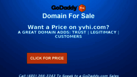 What Yvhi.com website looked like in 2018 (6 years ago)