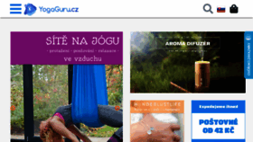 What Yogaguru.cz website looked like in 2018 (6 years ago)