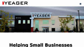 What Yeagerproperties.com website looked like in 2018 (5 years ago)