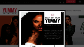 What Yummyextensions.com website looked like in 2018 (6 years ago)