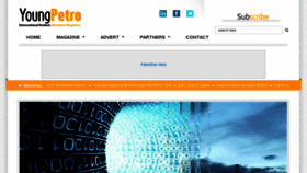What Youngpetro.org website looked like in 2018 (6 years ago)