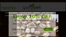 What Yurosekfarms.com website looked like in 2018 (6 years ago)