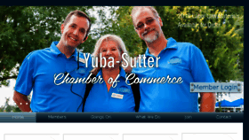 What Yubasutterchamber.com website looked like in 2018 (5 years ago)
