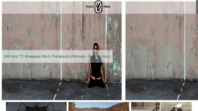 What Yogavida.com website looked like in 2018 (5 years ago)