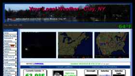 What Yourlocalweather-clay-ny.com website looked like in 2018 (5 years ago)