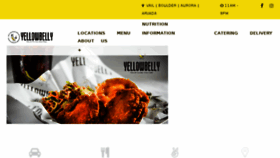 What Yellowbellychicken.com website looked like in 2018 (5 years ago)