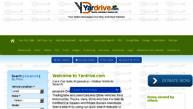 What Yardrive.com website looked like in 2018 (5 years ago)