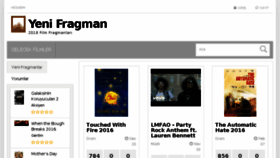 What Yenifragman.com website looked like in 2018 (5 years ago)