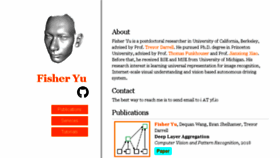 What Yf.io website looked like in 2018 (6 years ago)