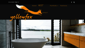 What Yellowfox.co.nz website looked like in 2018 (5 years ago)