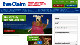 What Youclaim.co.uk website looked like in 2018 (5 years ago)