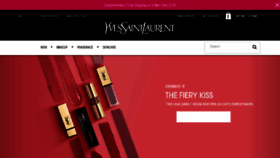 What Ysl-parfums.com website looked like in 2018 (5 years ago)
