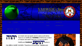 What Yahwehsword.org website looked like in 2018 (5 years ago)