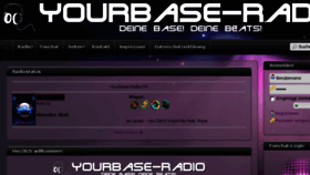 What Yourbase-radio.de website looked like in 2018 (5 years ago)