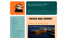 What Yavuznaz.com website looked like in 2018 (5 years ago)