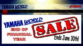 What Yamahaworld.com.au website looked like in 2018 (5 years ago)