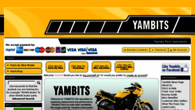 What Yambits.co.uk website looked like in 2018 (5 years ago)