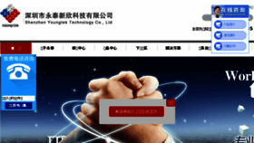 What Youngtek.com.cn website looked like in 2018 (5 years ago)