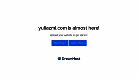 What Yuliazmi.com website looked like in 2018 (5 years ago)