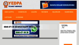 What Yedpa.com.tr website looked like in 2018 (5 years ago)