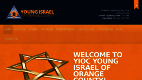 What Yioc.org website looked like in 2018 (5 years ago)