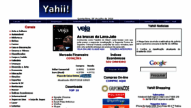 What Yahii.com.br website looked like in 2018 (5 years ago)