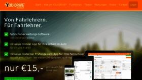 What You-drive.de website looked like in 2018 (5 years ago)